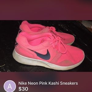 Pink Nike Kashi Sneakers